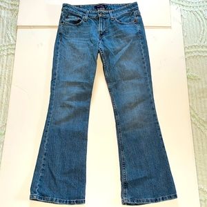 8. Levi 518 Superlow Bootcut Denim Jeans